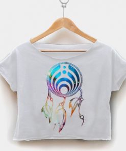 Dream Catcher Bassnectar crop shirt graphic print tee for women