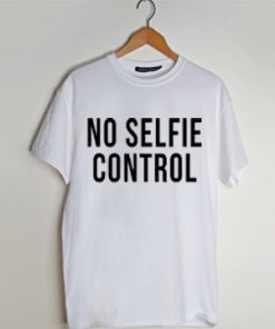No Selfie Control white