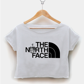 ladies north face tshirt