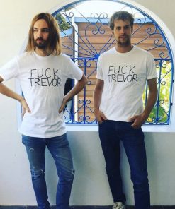 Fuck trevor funny T shirt Men