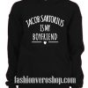jacob sartorius is my boyfriend hoodie Black