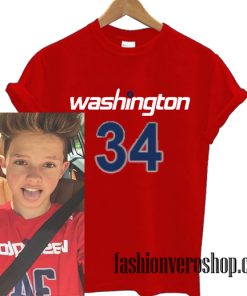 Washington 34 jacob sartorius T shirt