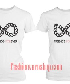 Best Friend Forever Couple T-Shirt women
