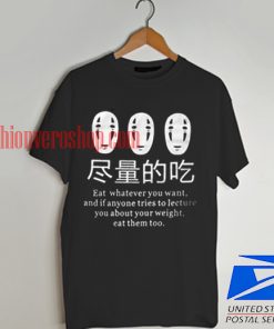 Spirited away no face T shirt