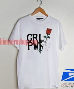 Girl Power Rose T shirt