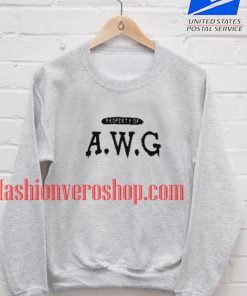 Property of awg Sweatshirt