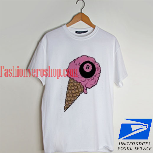 ice cream eightball T shirt