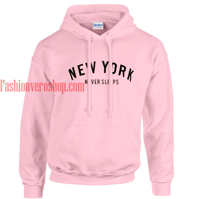 New york Never sleeps hoodie