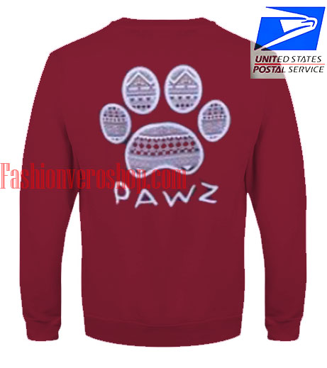 Pawz Shirts Size Chart