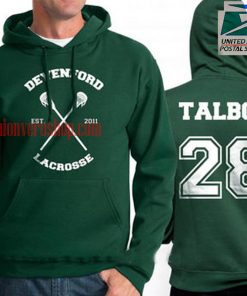 Talbot 28 Devenford Prep Lacrosse HOODIE