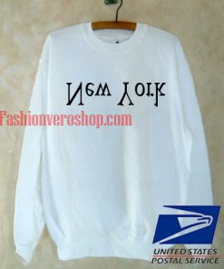 upside down new york Sweatshirt