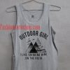 Outdoor Girl I Like Drinking Wine One The Patid Tank top