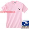 Pink knife T shirt