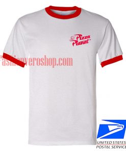 Unisex ringer tshirt - Pizza Planet