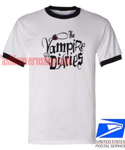 Unisex ringer tshirt - The Vampire Diaries