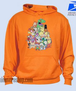 Nickelodeon Old School Group HOODIE - Unisex Adult Clothing