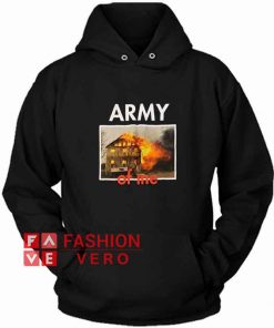Pleasures Army HOODIE - Unisex Adult Clothing