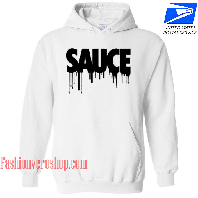 sauce crop top hoodie