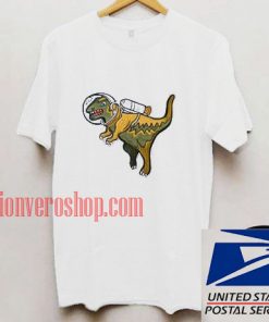 Space Rexy Unisex adult T shirt