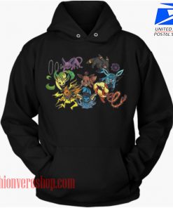 Eeveelution Eevee Evolution HOODIE - Unisex Adult Clothing