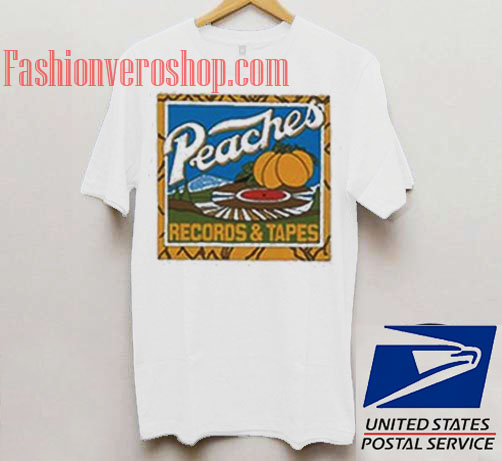 Peaches Records & Tapes Unisex adult T shirt