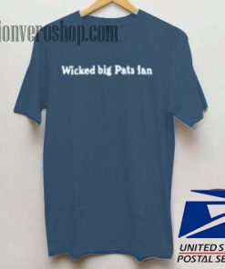 Wicked Big Pats Fan Denim Color Unisex adult T shirt