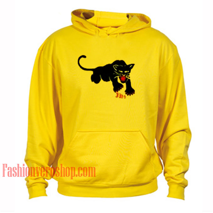 Black Panther Cat 332a HOODIE - Unisex Adult Clothing