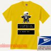 Skeleton Sans Puns Undertale Unisex adult T shirt
