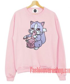 Pastel Bong Cat Sweatshirt