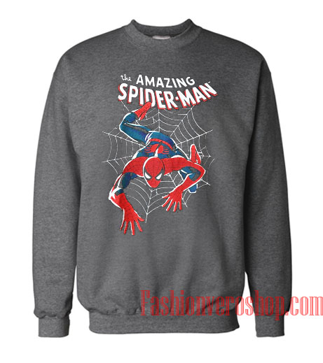 sweatshirt spider man