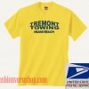 Tremont Towing NYC meme t-shirt bold street graphic print