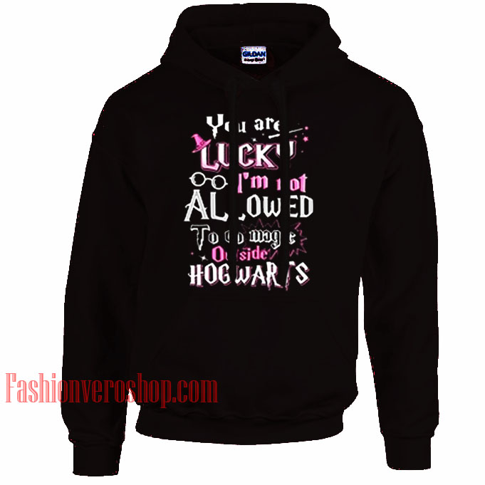 You Are Lucky I'm Not Allowed To Do Magic HOODIE - Unisex Adult Clothing