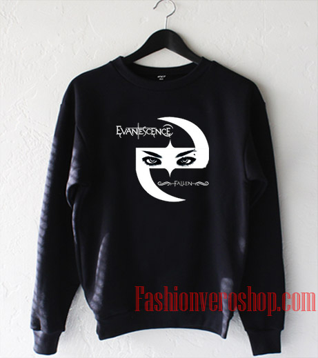Evanescence Fallen Logo Sweatshirt 1 Evanescence Fallen Logo Sweatshirt
