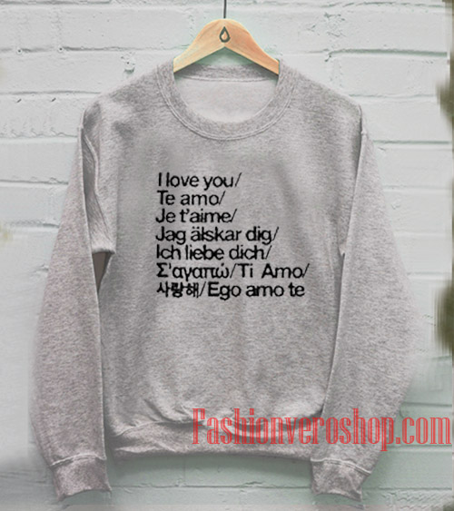 Amo you are loved sweatshirt best sale