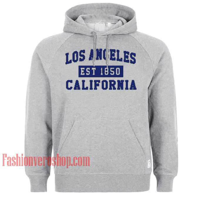 Los Angeles California Est-1850 HOODIE - Unisex Adult Clothing