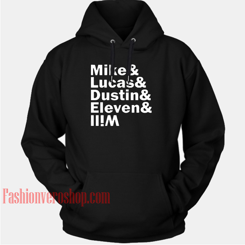Mike Lucas Dustin Eleven Will HOODIE - Unisex Adult Clothing