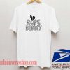 Rope Bunny Unisex adult T shirt