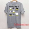 Animals Of The World Unisex adult T shirt