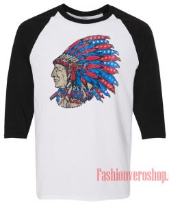 Apache Chief Raglan Unisex Shirt