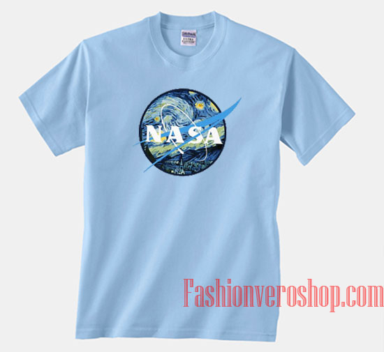 nasa starry night shirt