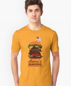 Benny’s Burgers Unisex adult T shirt