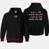 XX Love Me Not HOODIE - Unisex Adult Clothing