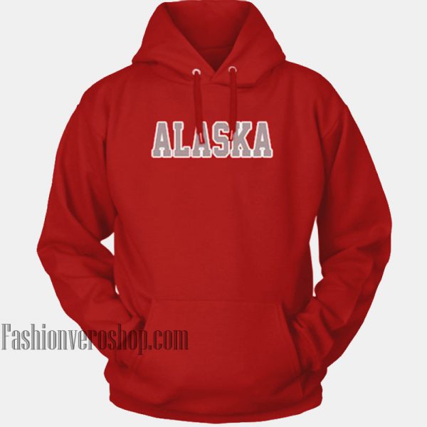 Alaska Red HOODIE - Unisex Adult Clothing