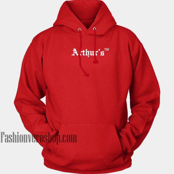 Arthur's Red HOODIE - Unisex Adult Clothing