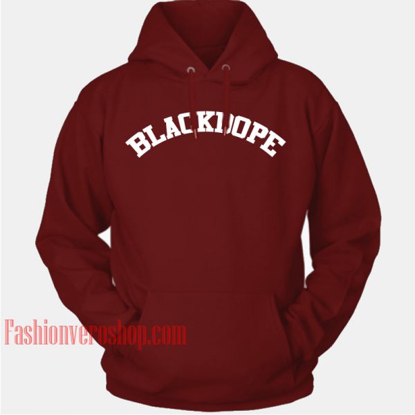 Blackdope Maroon HOODIE - Unisex Adult Clothing