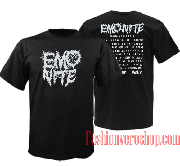 Emo Nite Summer Tour 2016 Unisex adult T shirt