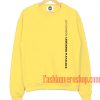Joy Division Unknown Pleasure Light Yellow Sweatshirt