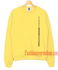Joy Division Unknown Pleasure Light Yellow Sweatshirt