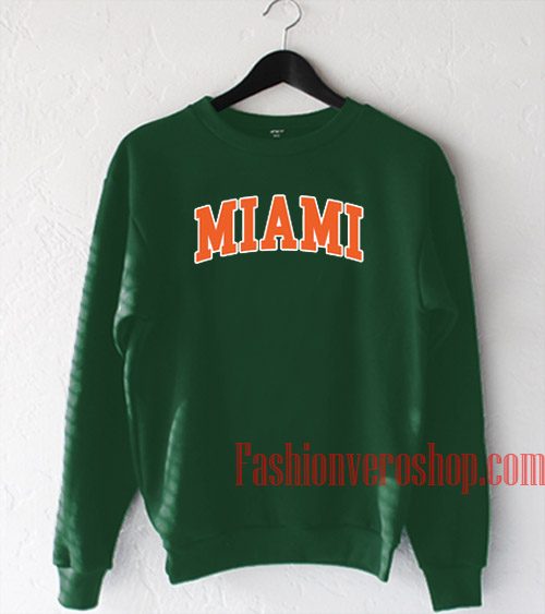 Miami Green Sweatshirt