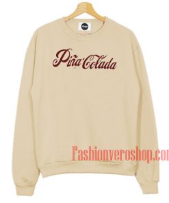 Pina Colada Cream Color Sweatshirt